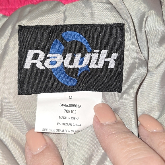 Rawik Kids Bright Pink Snow/Ski/Snowboarding Pants - Picture 4 of 9